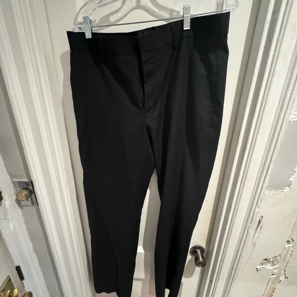 Men's Apt 9 Slim Fit Black Dress Pants